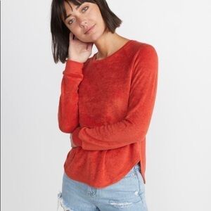 Marine Layer sweater womens Large orange